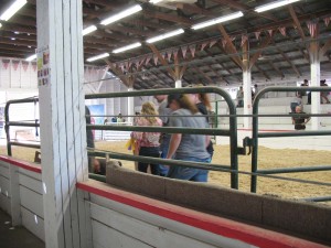 There goes the winner, we just missed the perfect tear streamed face.