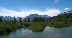 St Mary Lake Eastern edge